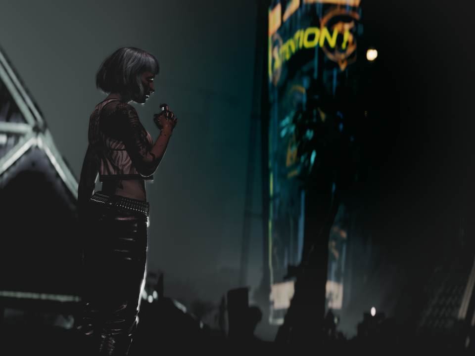 cyberpunk desktop 1920x1440 wallpaper