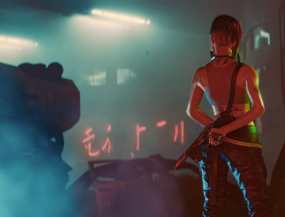 cyberpunk desktop 1889x1440 wallpaper