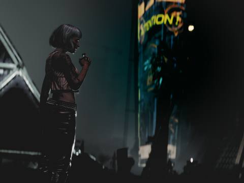 cyberpunk desktop 1920x1440 wallpaper