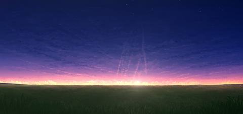 starry sky desktop 2306x1080 wallpaper