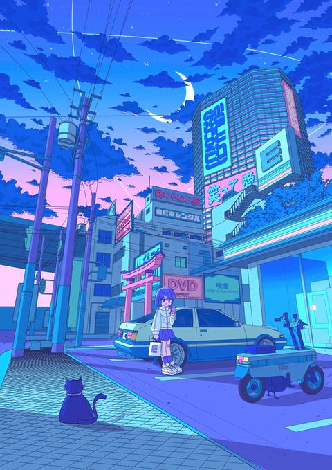 city night phone 3840x5430 wallpaper