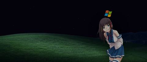 starry sky desktop 3168x1344 wallpaper